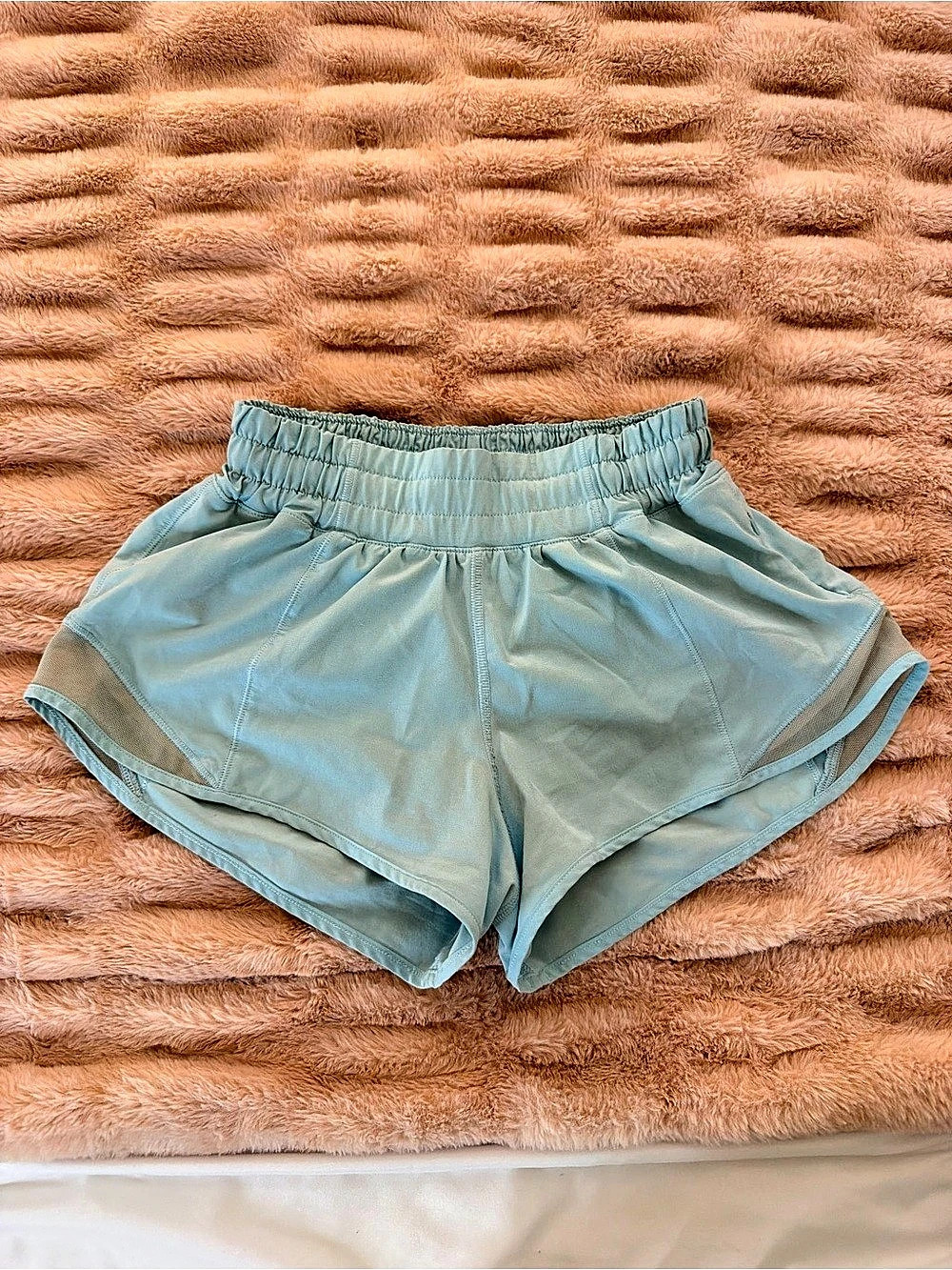 Lululemon Track That High-Rise Lined Short 2.5” Blue